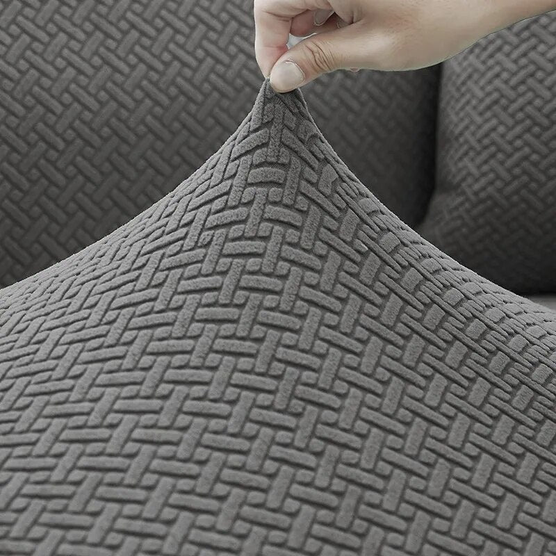 Maze-Design Sofa Cushion Cover