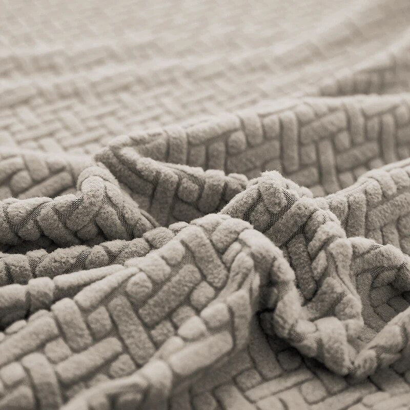 Maze-Design Sofa Cushion Cover