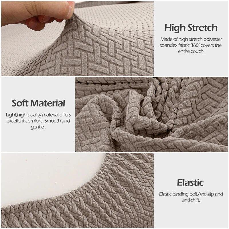 Maze-Design Sofa Cushion Cover - Commforta
